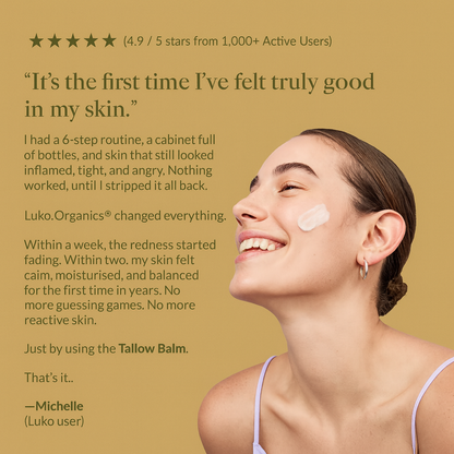 Wrinkle and Redness Fighting Tallow Balm