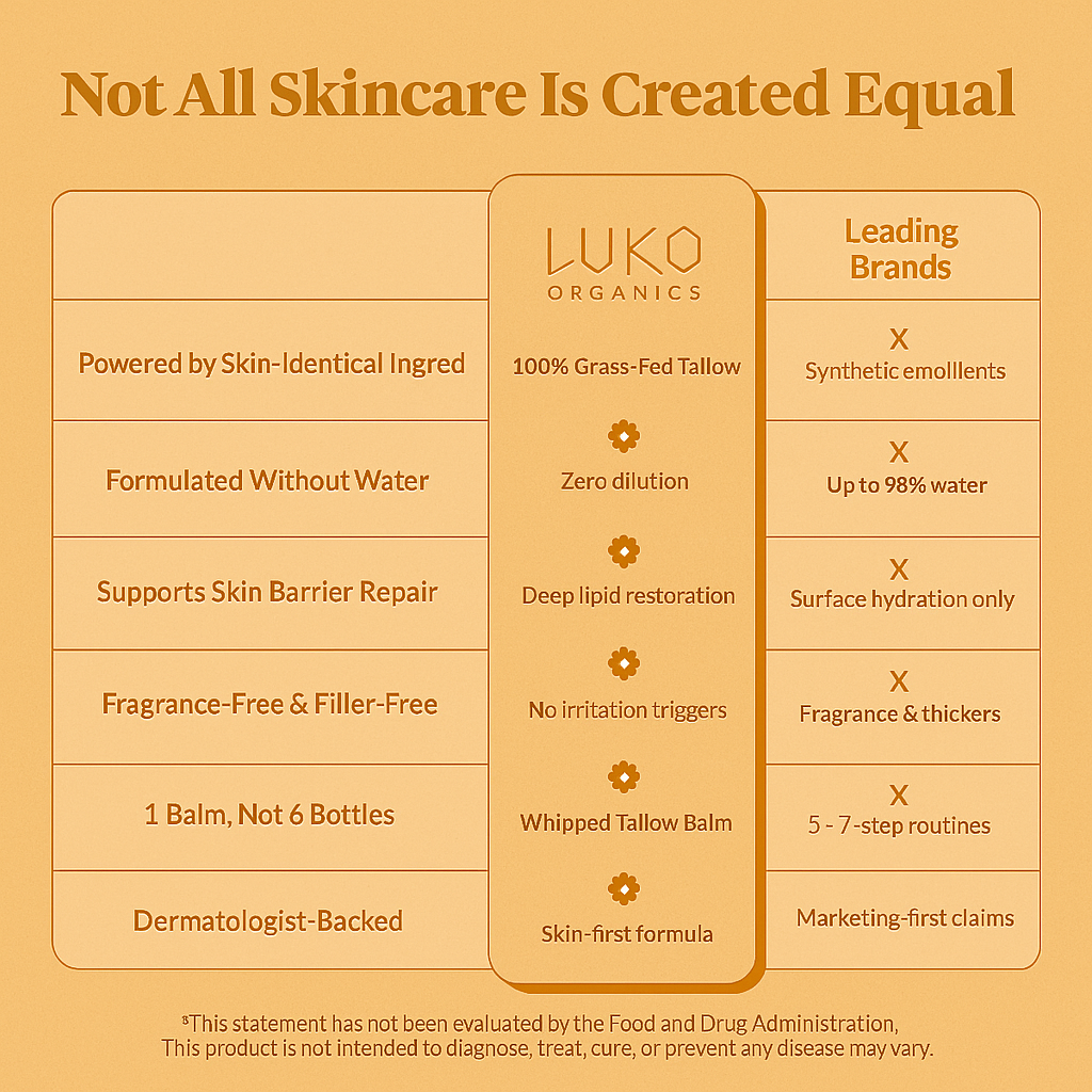 Wrinkle and Redness Fighting Tallow Balm